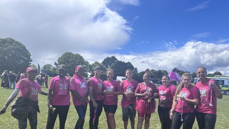 Enabling Care for You take on Maidstone’s Race for Life – Pretty Muddy 5K! 